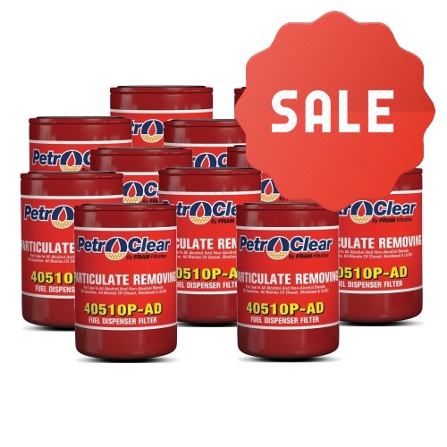 Petro-Clear 40510P-AD 12-Pack Champion Filter, 10 Micron Gas